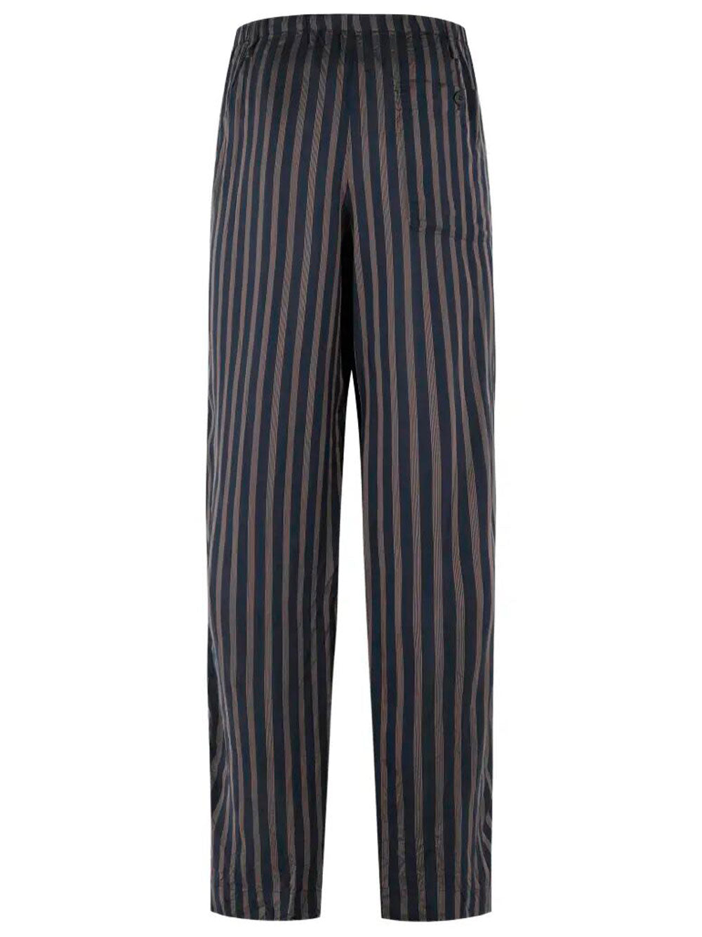 Dries Van Noten Men Penny Striped Cupro Trousers DRIES VAN NOTEN