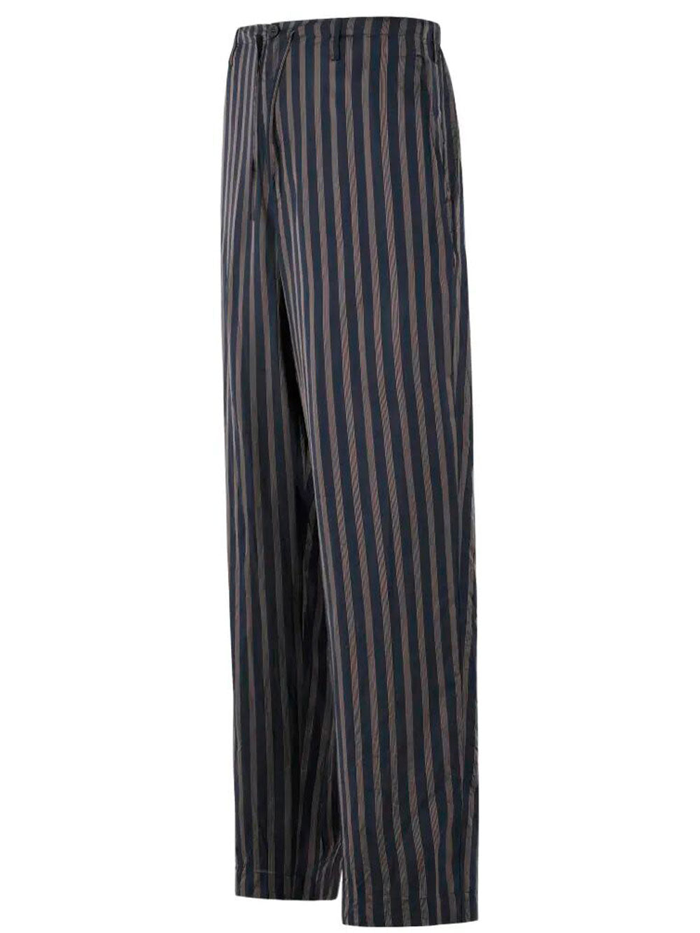 Dries Van Noten Men Penny Striped Cupro Trousers DRIES VAN NOTEN