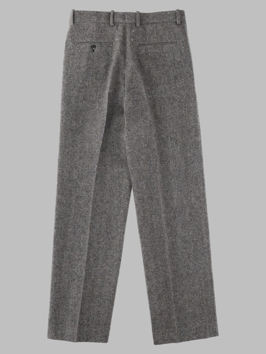 Maison Margiela Men Pantalone In Lana A Spina Di Pesce MAISON MARGIELA