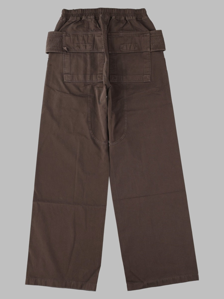 Rick Owens Drkshdw Men Pantalone Cargo In Felpa Di Cotone RICK OWENS