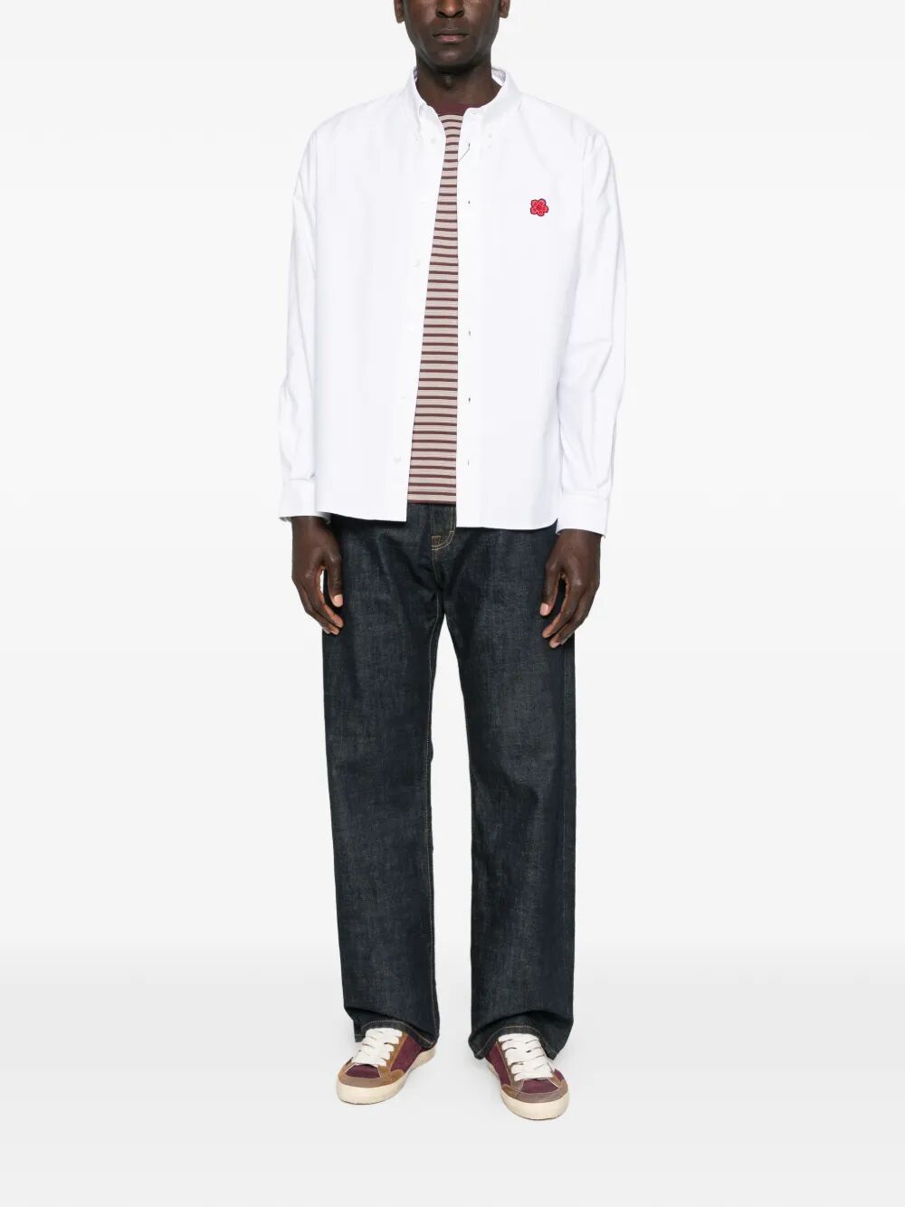 Kenzo Men Boke Flower Crest Casual Shirt KENZO