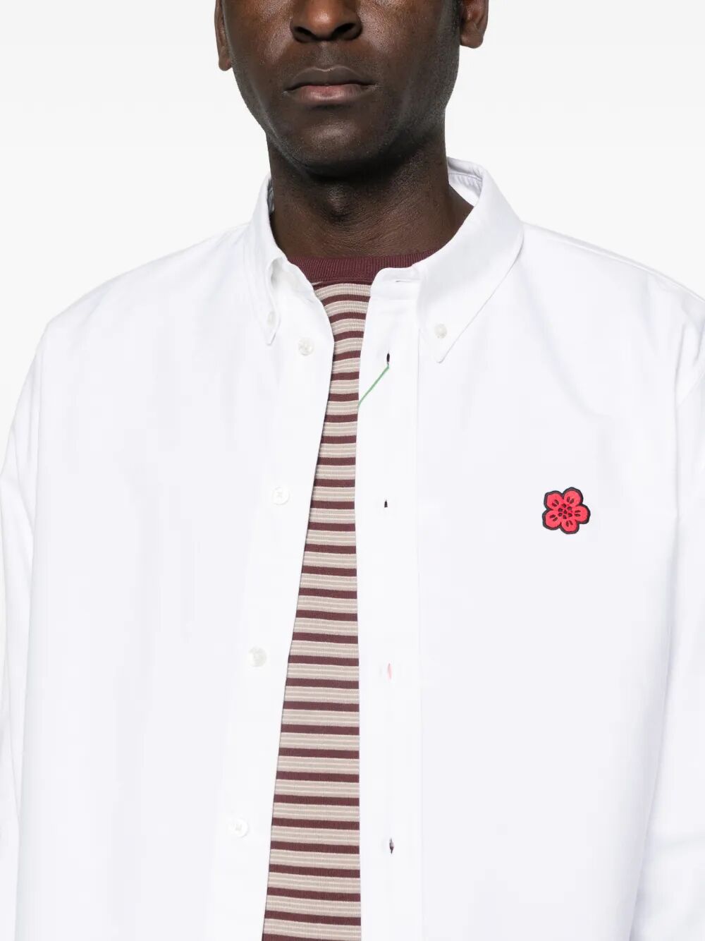 Kenzo Men Boke Flower Crest Casual Shirt KENZO