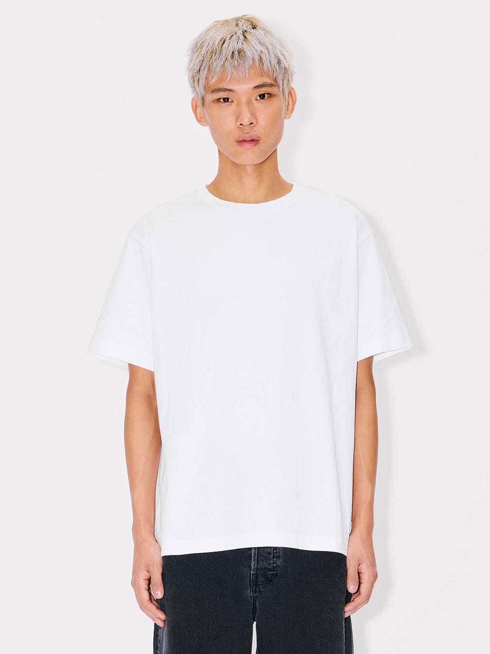 Kenzo Men `Boke Flower 2.0` Embroidered Oversized Cotton T-Shirt KENZO