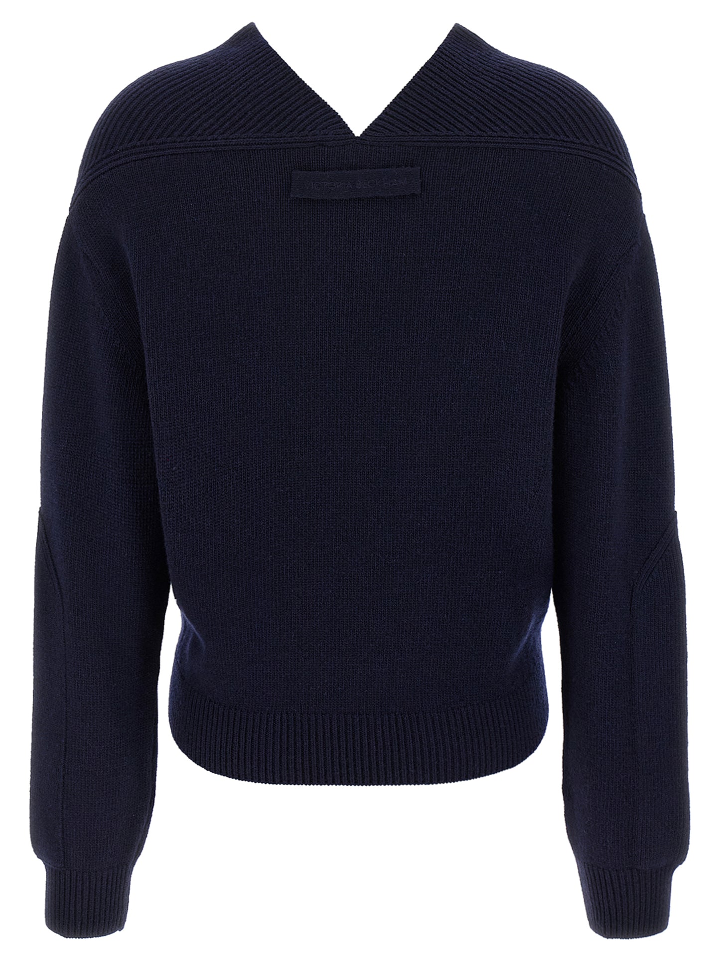 Victoria Beckham Women 'V-Neck Yoke Detail' Sweater VICTORIA BECKHAM