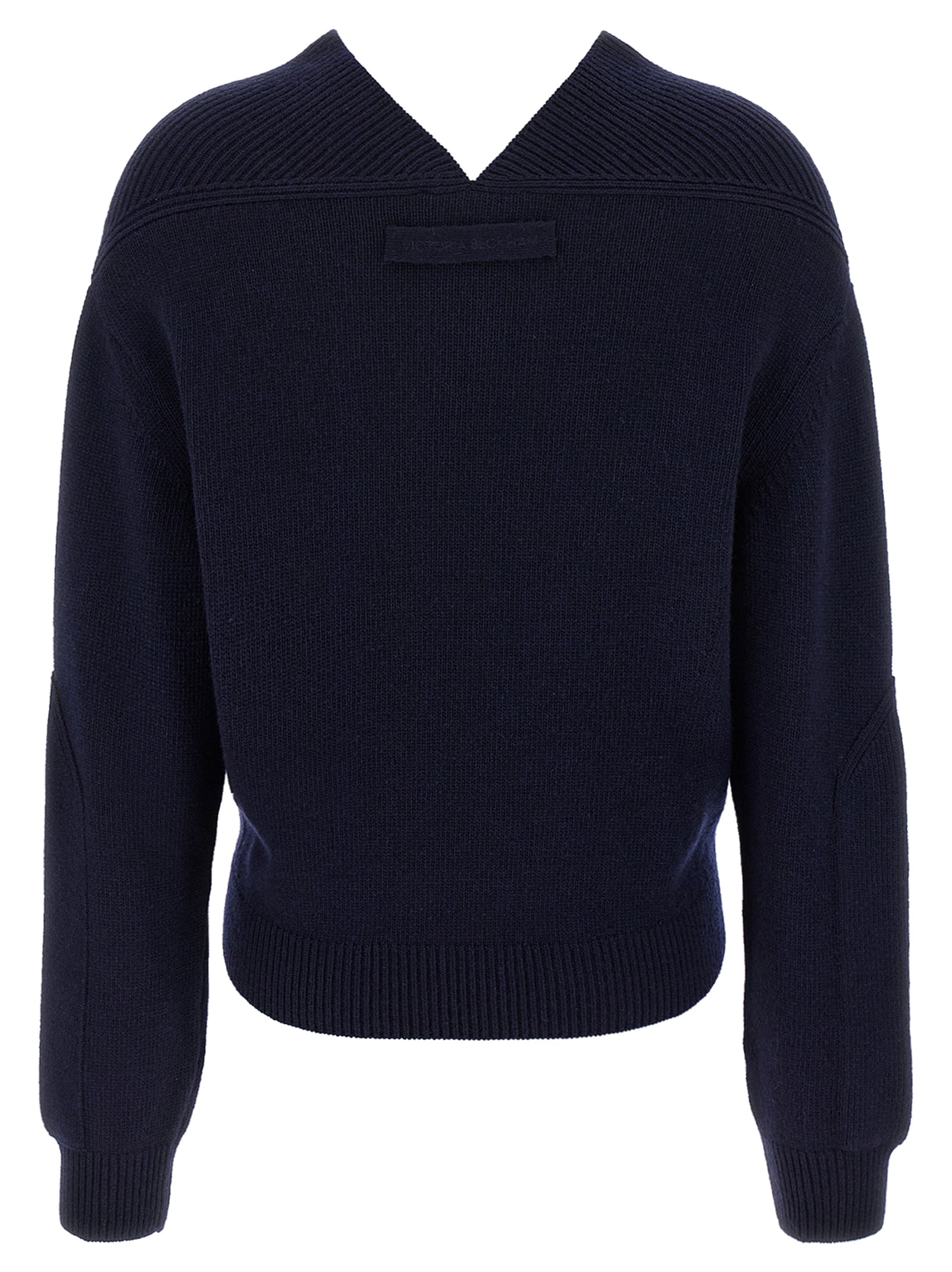 Victoria Beckham Women 'V-Neck Yoke Detail' Sweater VICTORIA BECKHAM