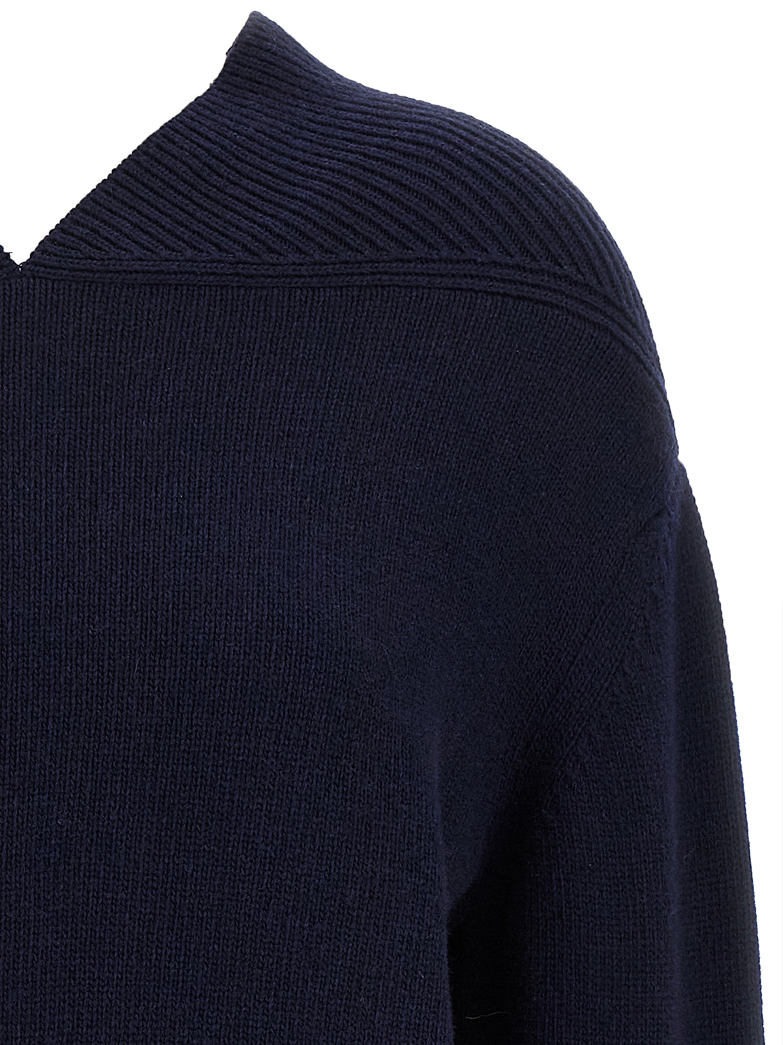Victoria Beckham Women 'V-Neck Yoke Detail' Sweater VICTORIA BECKHAM