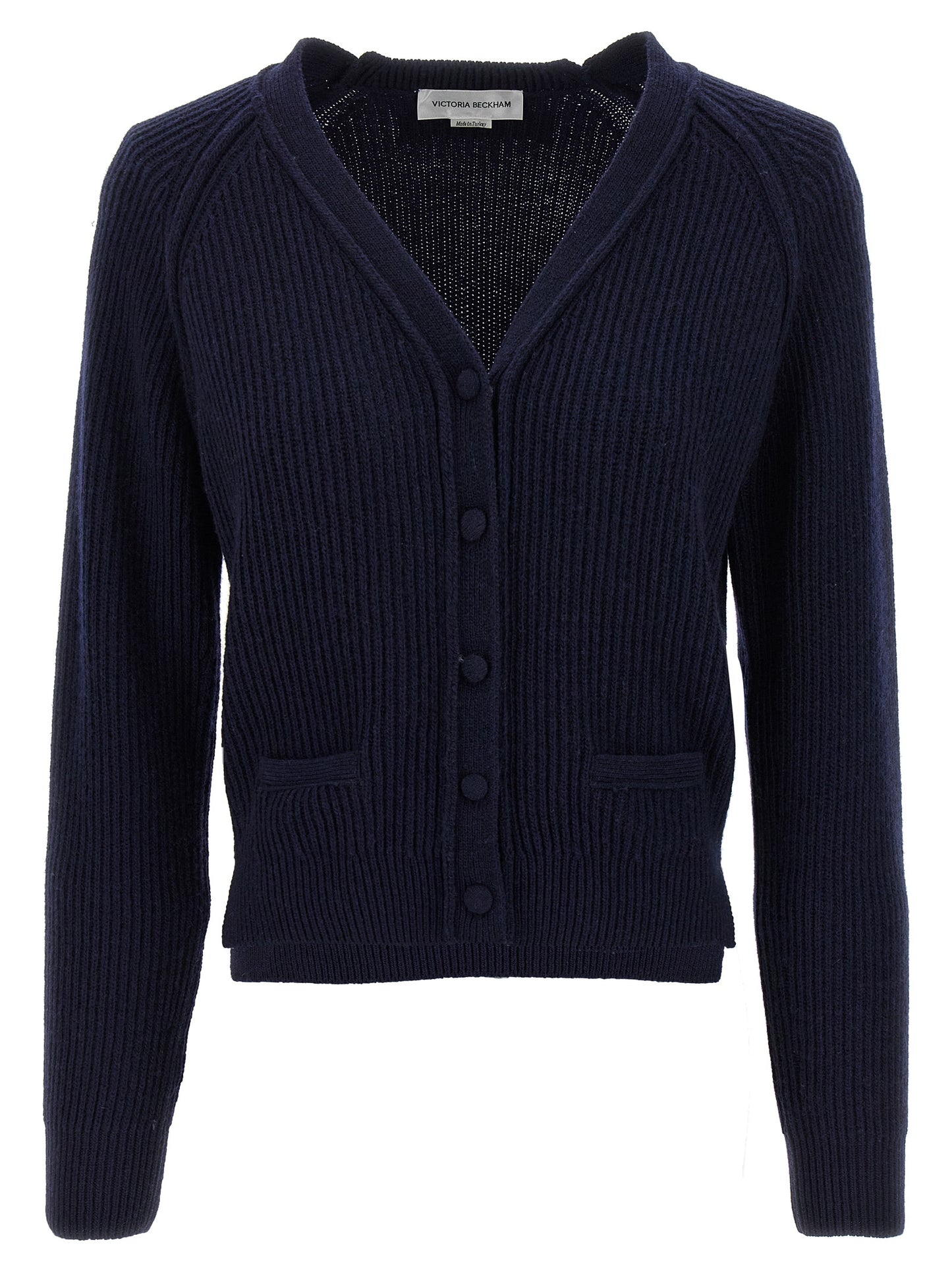 Victoria Beckham Women 'Stepped Hem' Cardigan VICTORIA BECKHAM