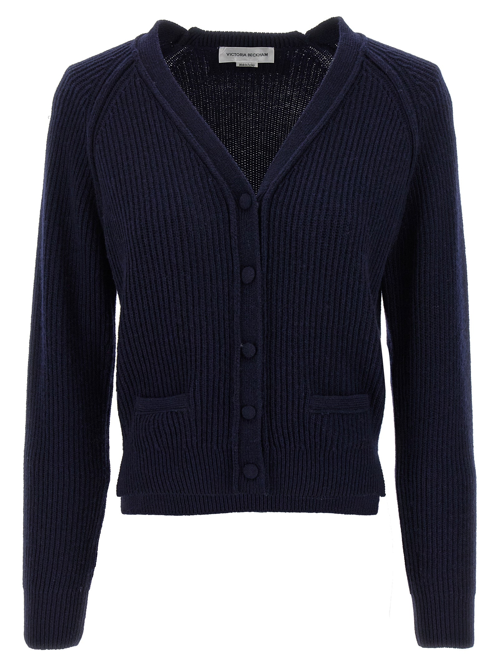 Victoria Beckham Women 'Stepped Hem' Cardigan VICTORIA BECKHAM