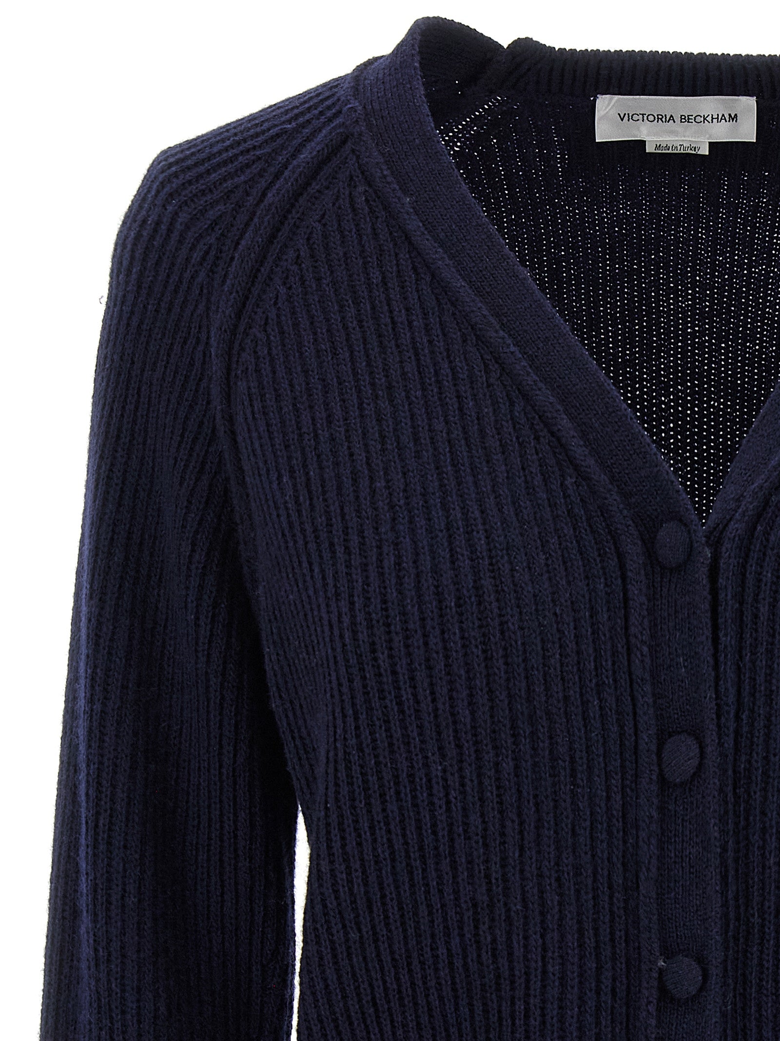 Victoria Beckham Women 'Stepped Hem' Cardigan VICTORIA BECKHAM