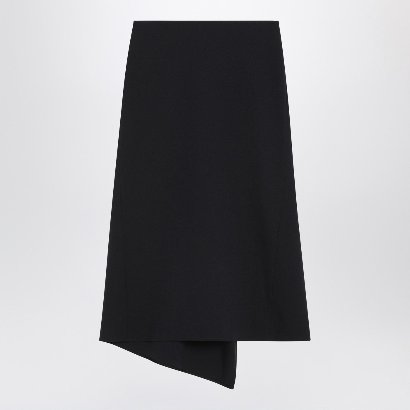 Victoria Beckham Navy Blue Skirt In Wool Blend Women VICTORIA BECKHAM
