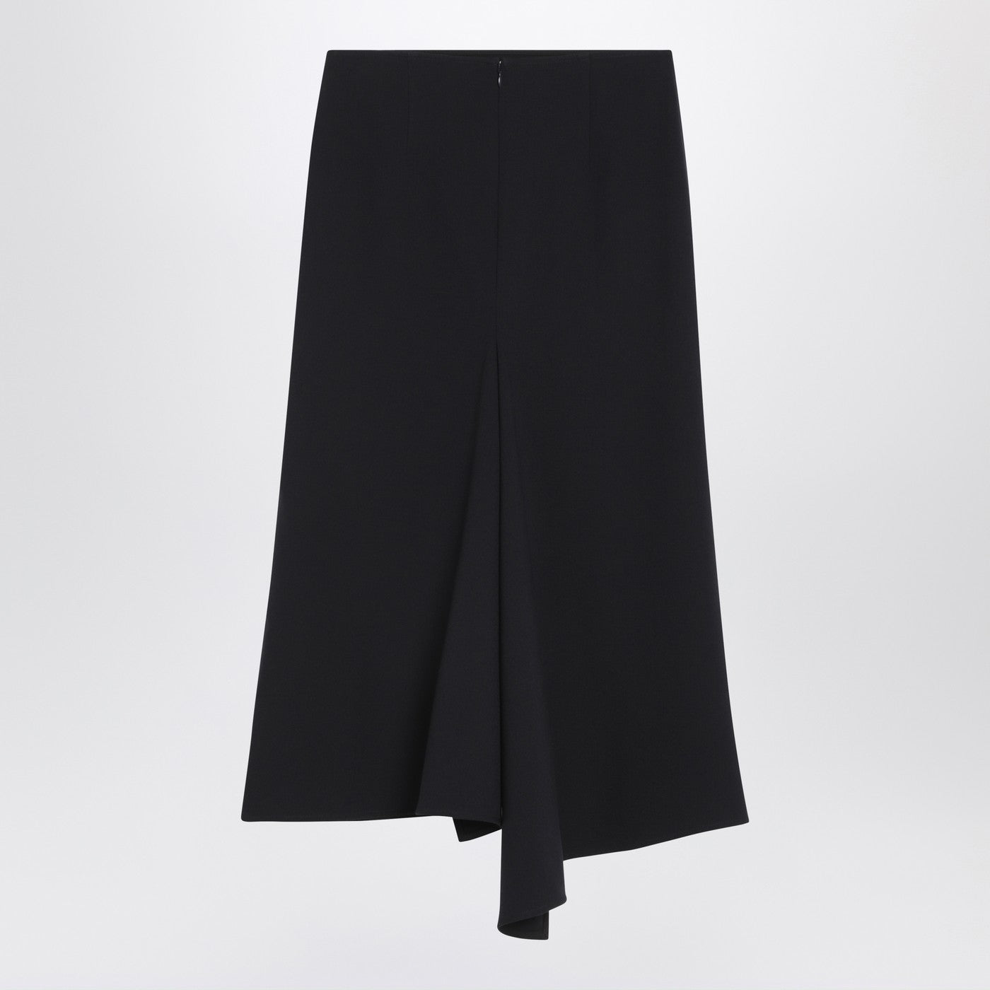 Victoria Beckham Navy Blue Skirt In Wool Blend Women VICTORIA BECKHAM