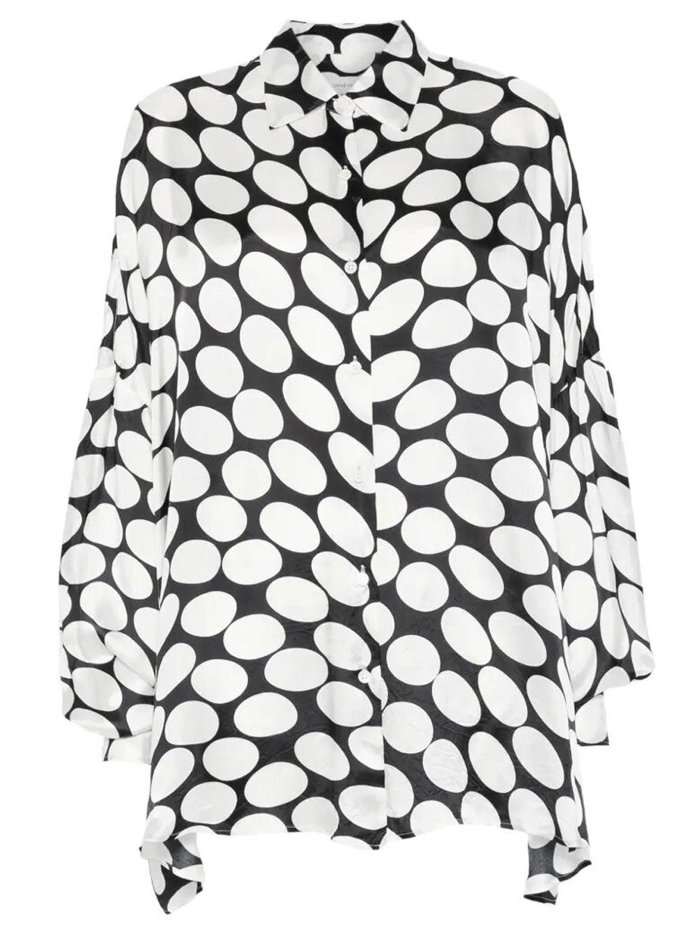 Dries Van Noten Women Casia Viscose Shirt With Large Polka Dot-Motif DRIES VAN NOTEN