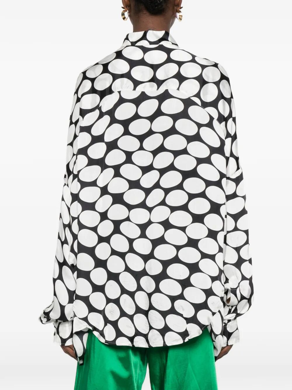 Dries Van Noten Women Casia Viscose Shirt With Large Polka Dot-Motif DRIES VAN NOTEN
