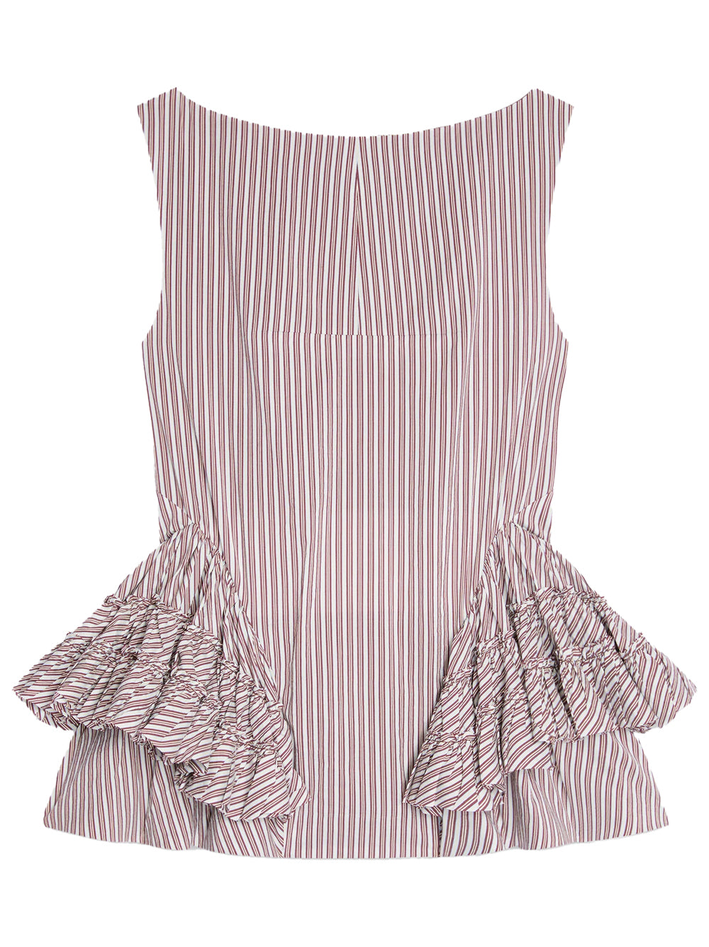 Dries Van Noten Women Casey Ruffled Peplum Top DRIES VAN NOTEN