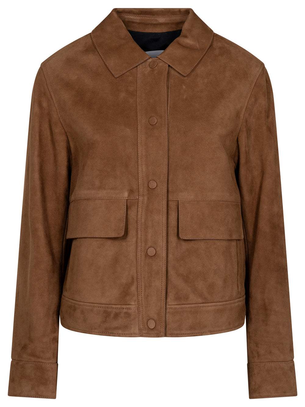 Yves Salomon Women Suede Jacket YVES SALOMON