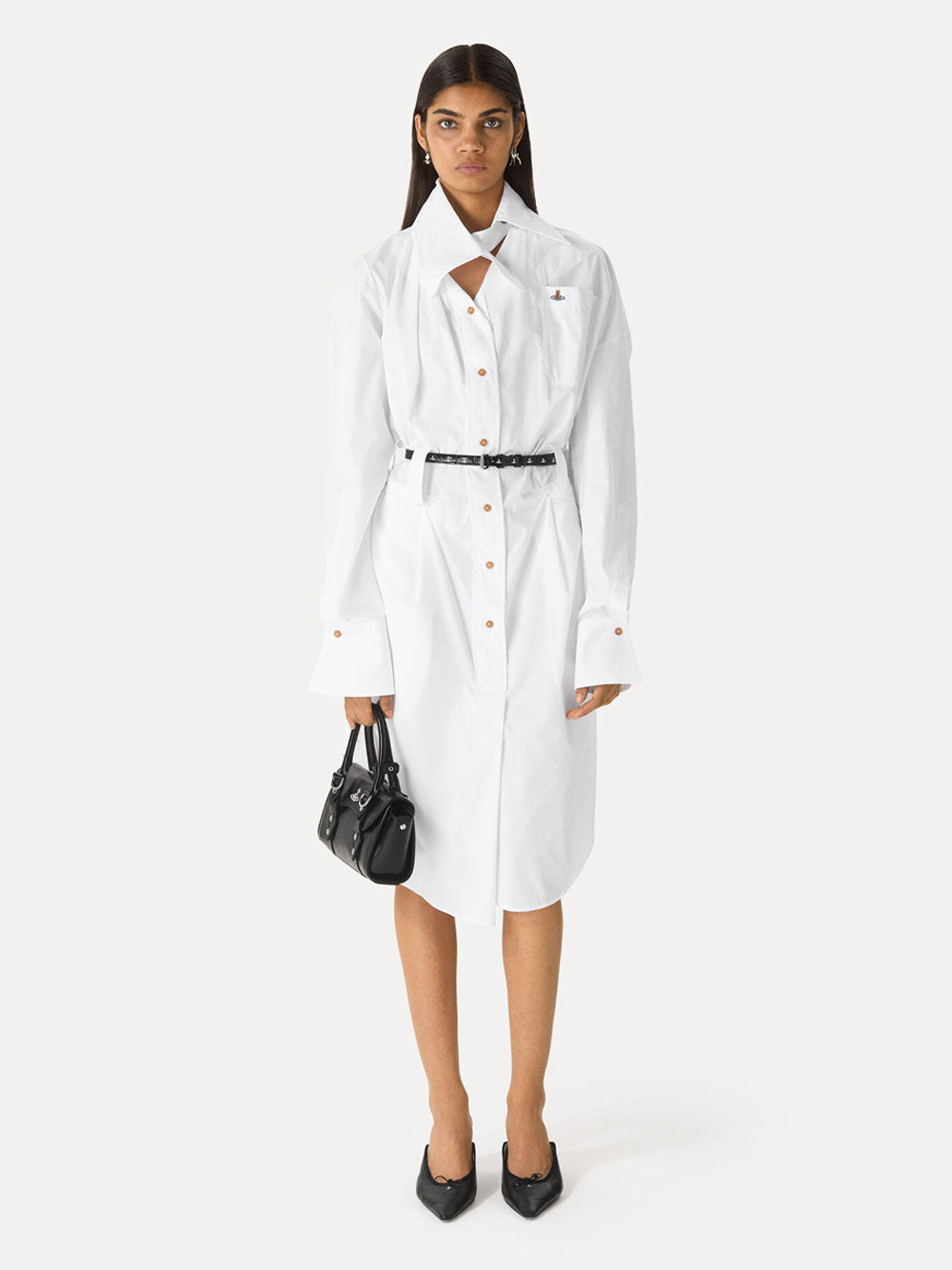 Vivienne Westwood Women Drunken Shirt Dress VIVIENNE WESTWOOD