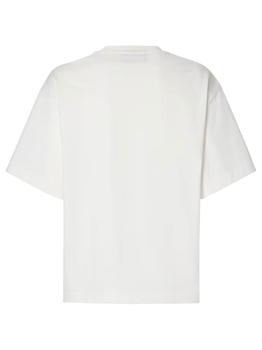 Fendi Women Jersey T-Shirt With Sunny Side Flowers Mink Brooches FENDI