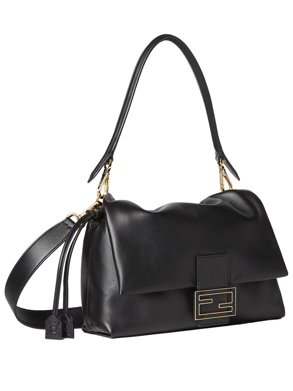 Fendi Women Mamma Baguette Medium Nappa Leather Bag FENDI