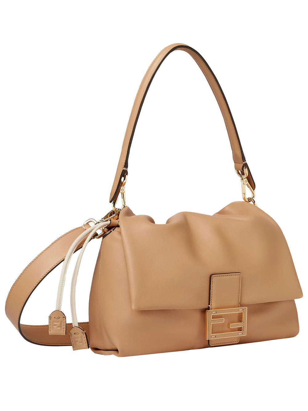 Fendi Women Mamma Baguette Medium Nappa Leather Bag FENDI