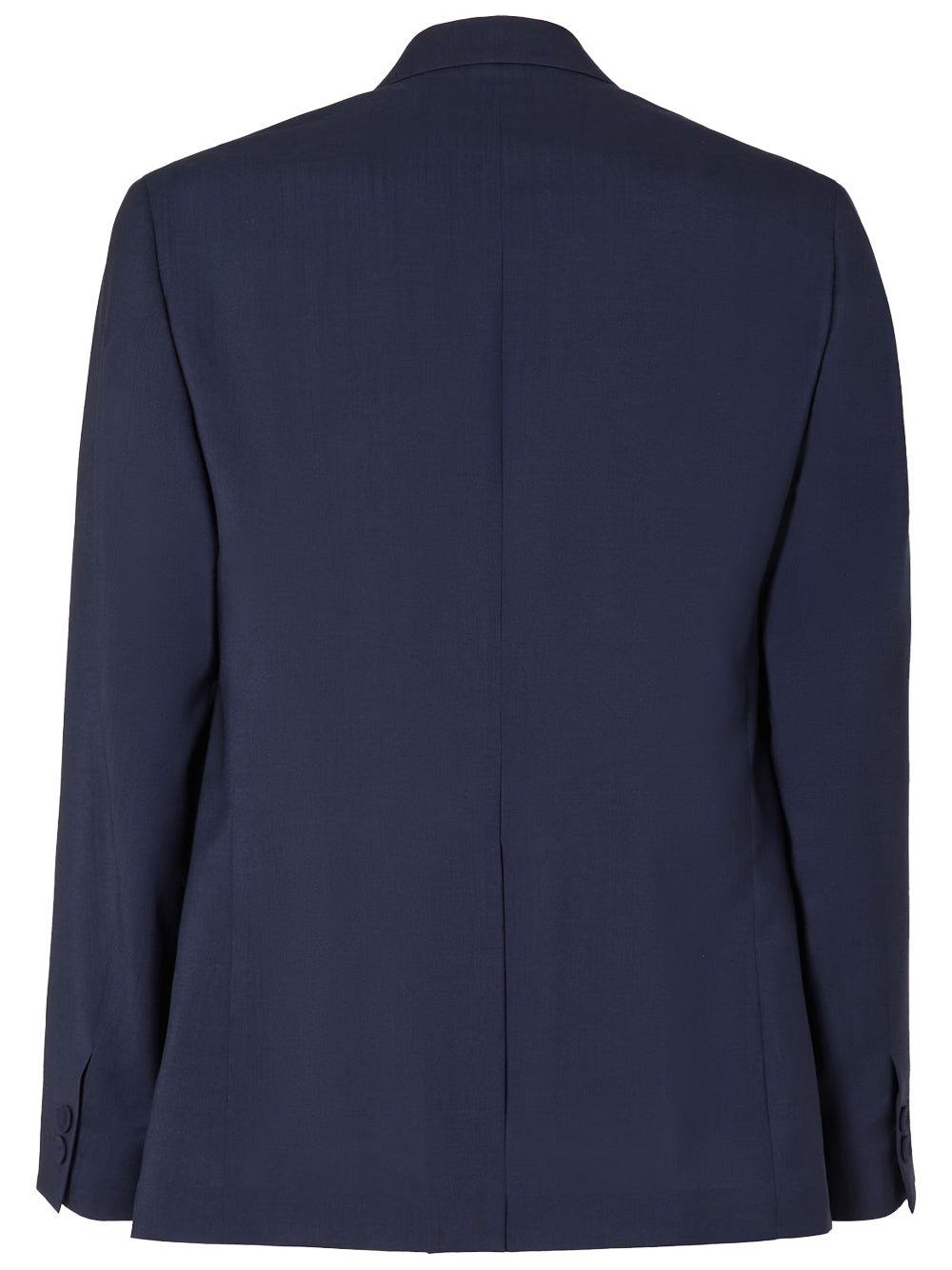 Fendi Men Wool Canvas Single-Breasted Blazer FENDI