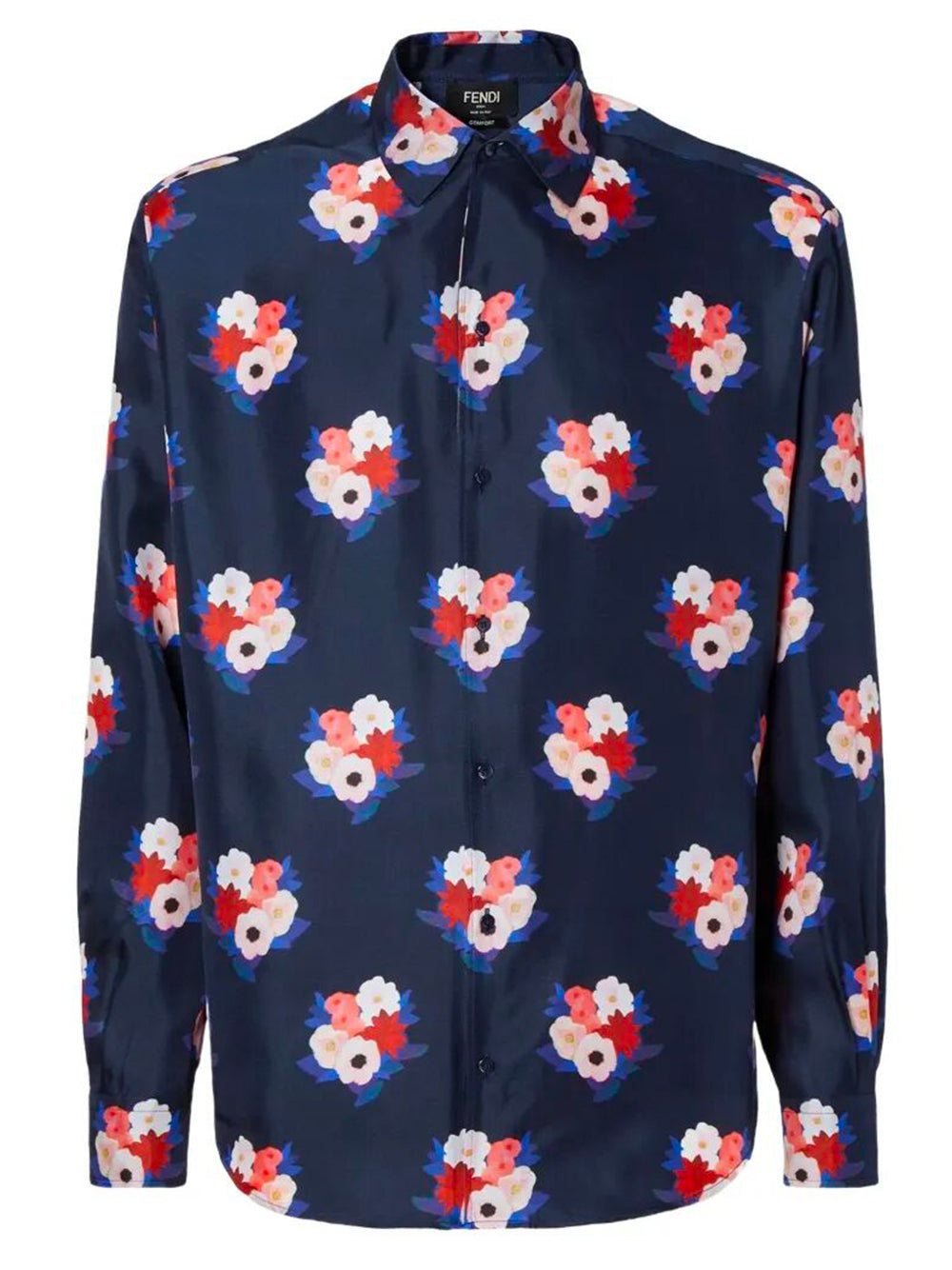 Fendi Men Shirt Over Silk Fendi Bou FENDI