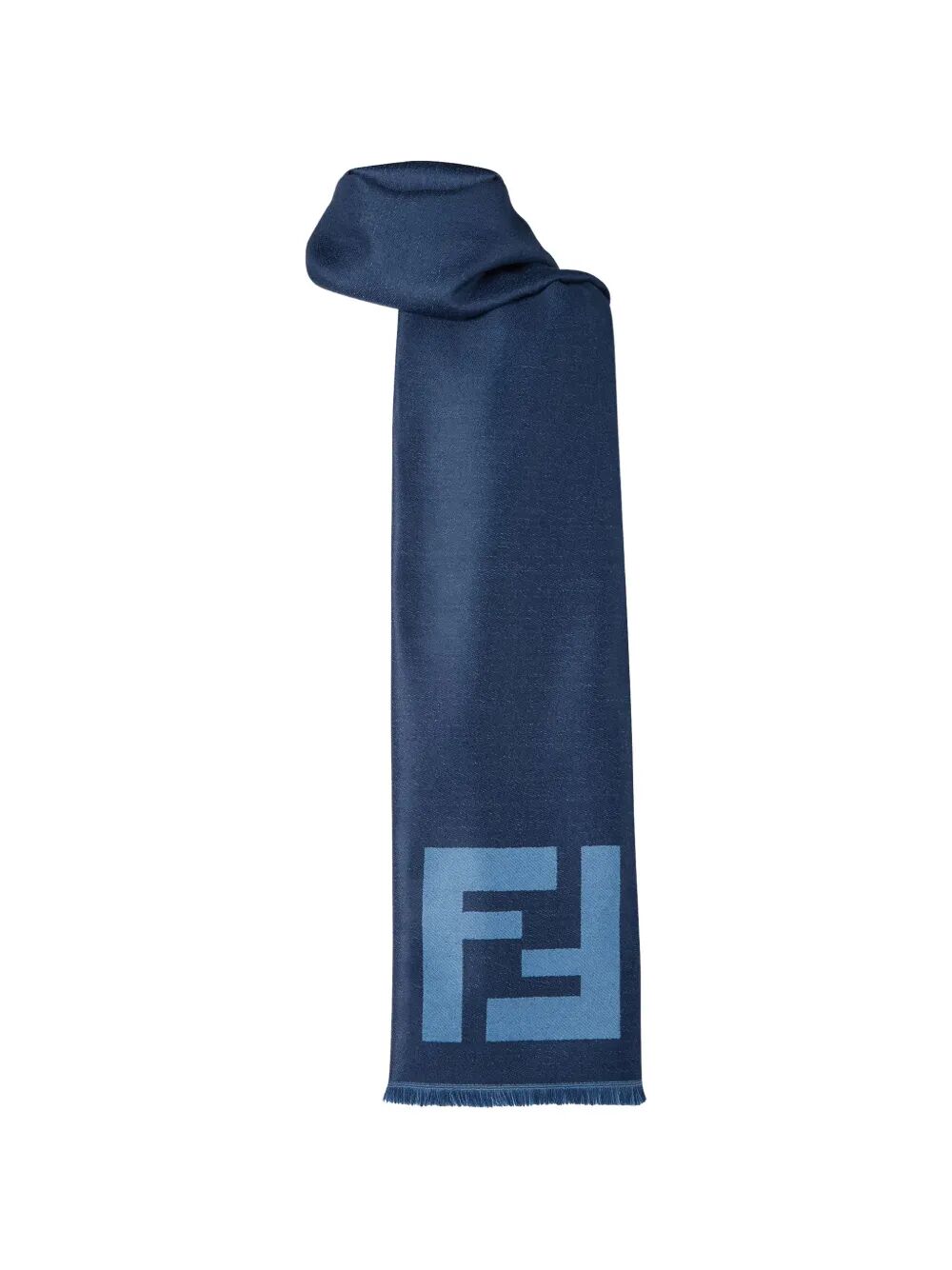 Fendi Men Sciarpa Logo Ff FENDI