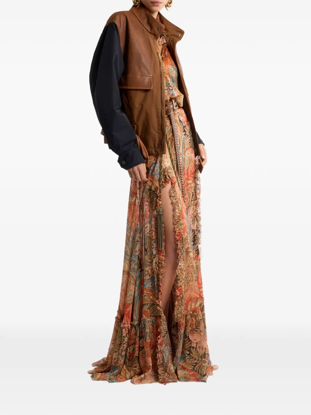 Etro Women Shirt With Frill On The Collar ETRO