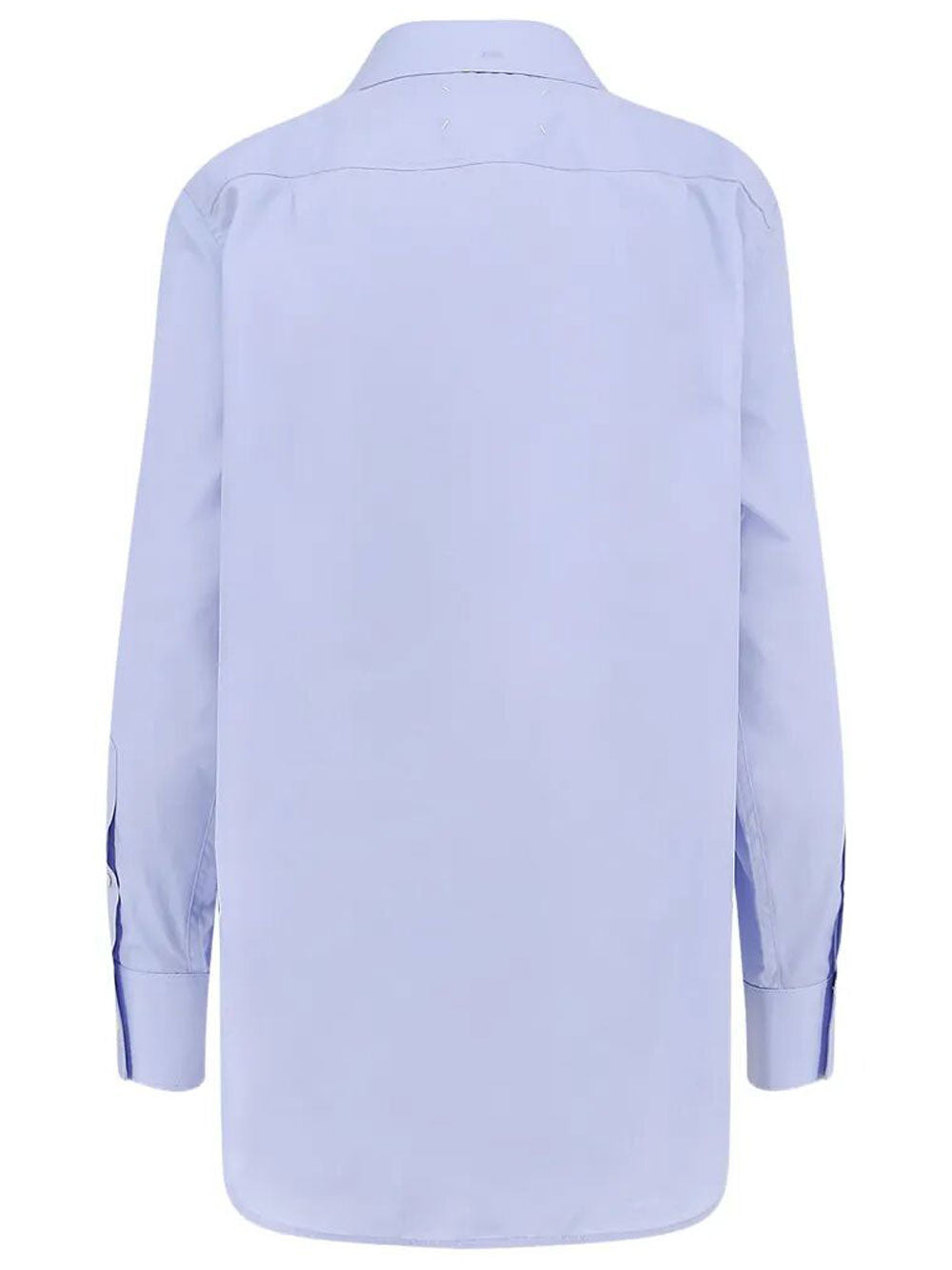 Maison Margiela Women Folded Collar Poplin Shirt MAISON MARGIELA