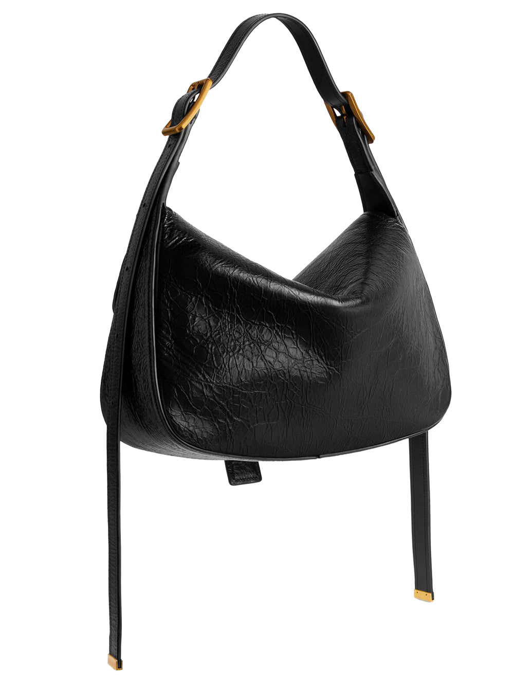 Balenciaga Women Women`S Clicca Shoulder Bag Medium In Black BALENCIAGA