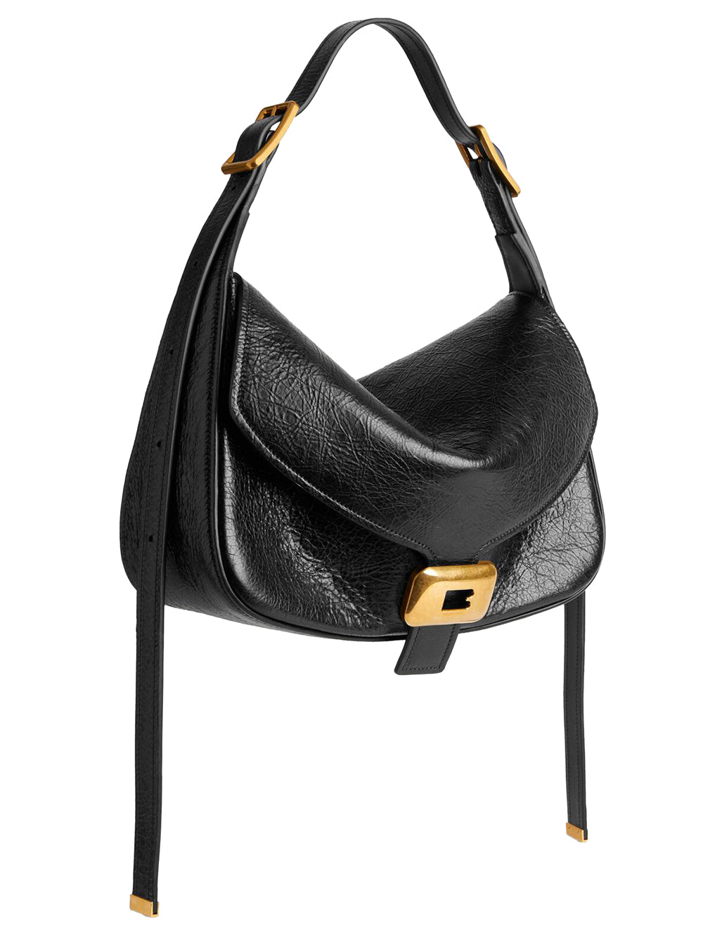 Balenciaga Women Women`S Clicca Shoulder Bag Medium In Black BALENCIAGA