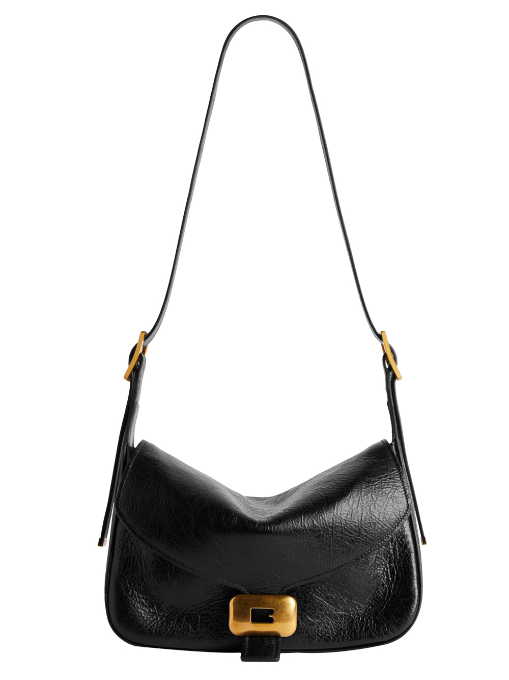 Balenciaga Women Women`S Clicca Shoulder Bag Medium In Black BALENCIAGA
