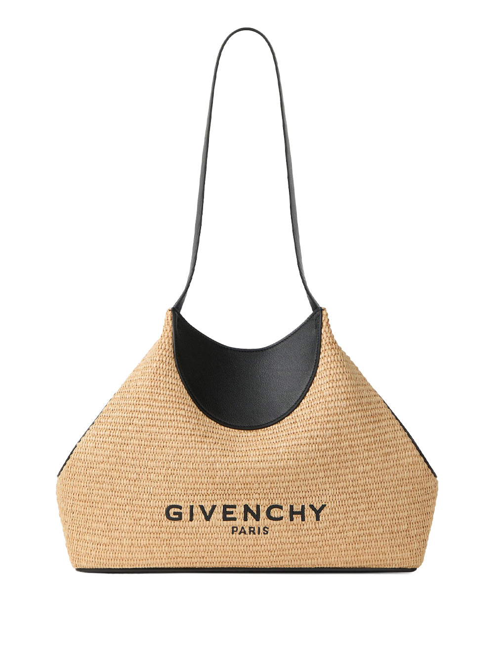 Givenchy Women Small Facet Tote Bag In Raffia GIVENCHY