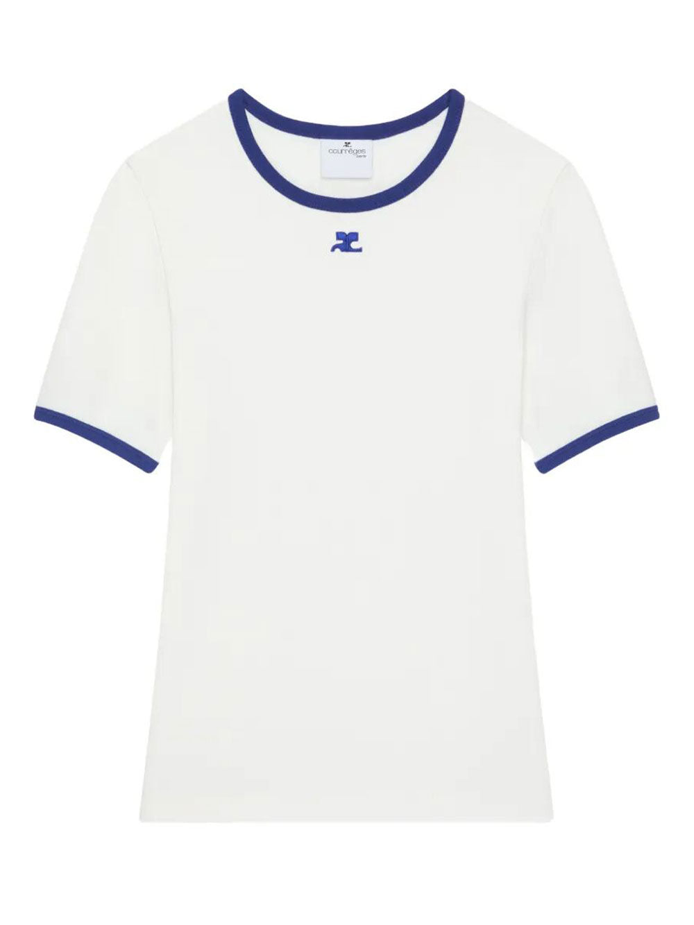 Courreges Women Heritage Contrast T-Shirt COURREGES