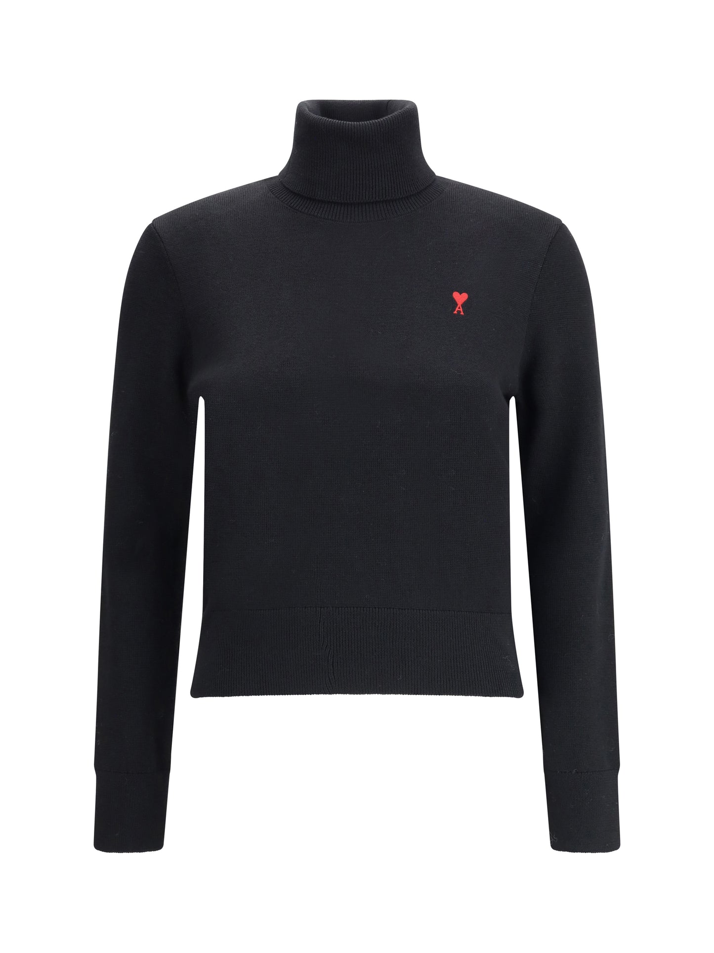 Ami Paris Women Ami De Coeur Turtleneck Sweater AMI PARIS
