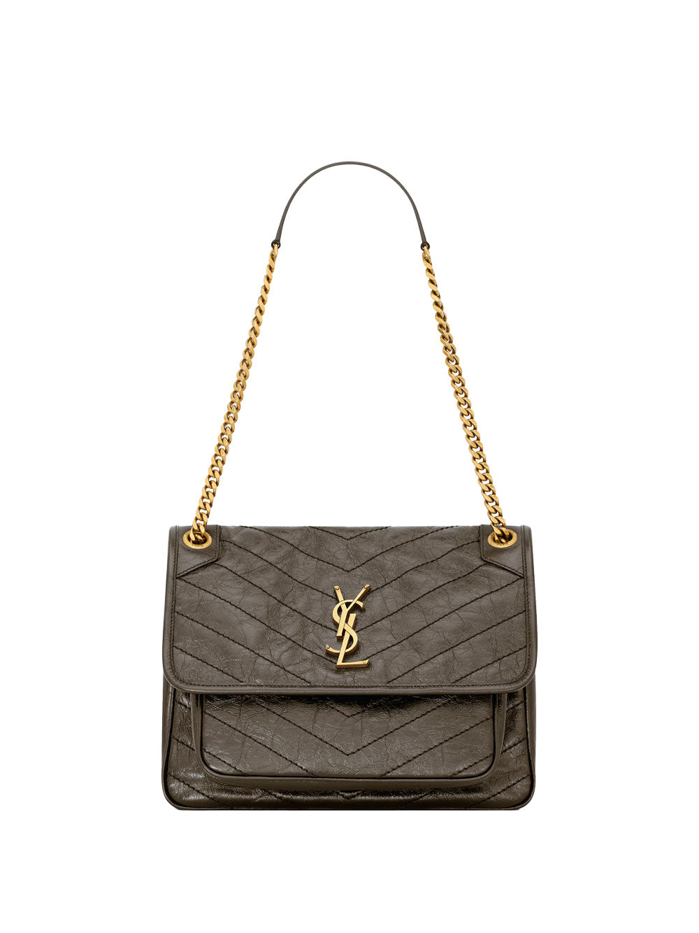 Saint Laurent Women Niki Medium Soft Bag In Vintage Leather SAINT LAURENT