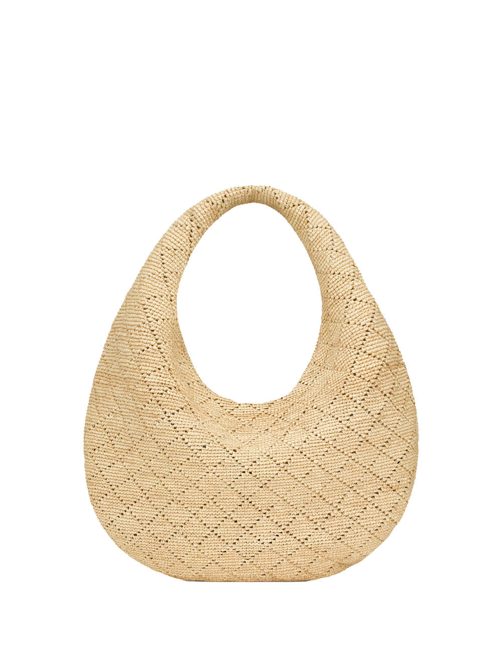 Saint Laurent Women Icare Hobo In Raffia SAINT LAURENT