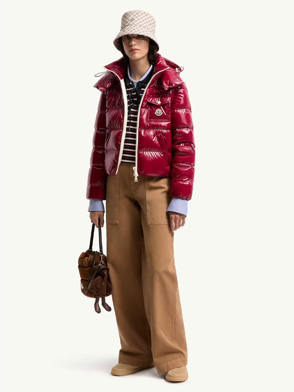 Moncler Women Andro Short Down Jacket With Detachable Hood MONCLER