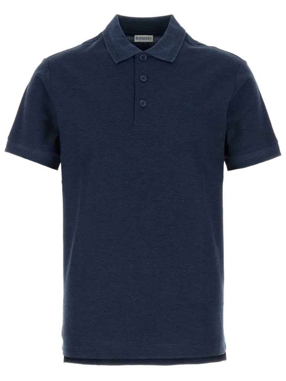 Burberry Men Eddie Cotton Polo Shirt With Ekd Embroidery BURBERRY