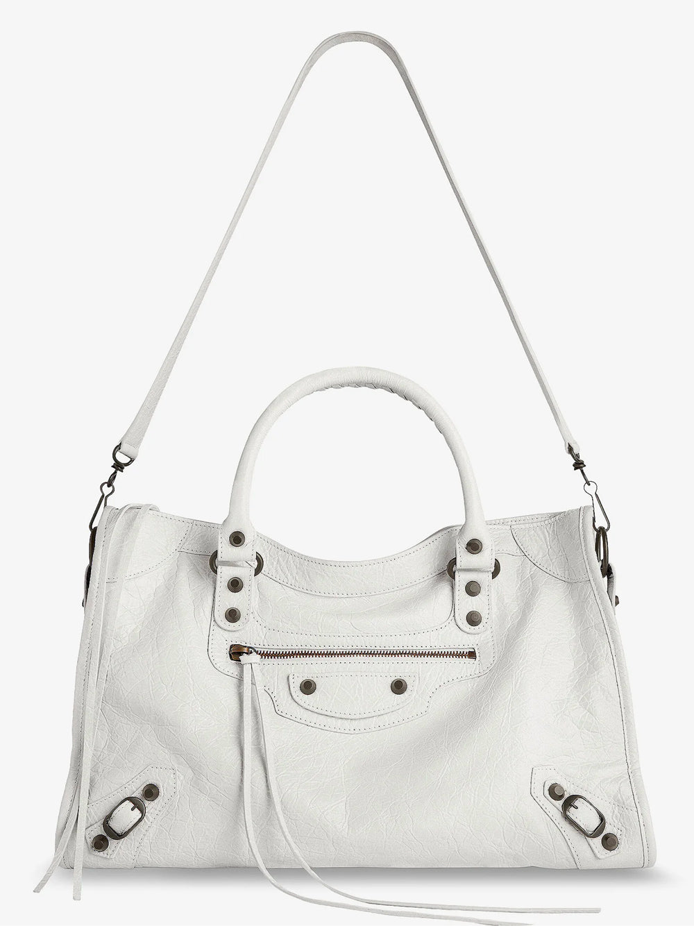 Balenciaga Women Le City Medium Bag In Arena Leather BALENCIAGA