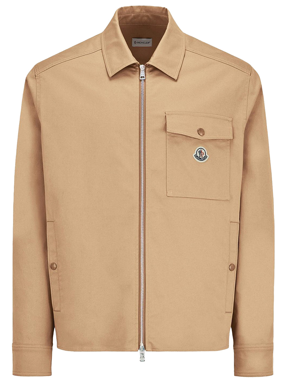 Moncler Men Cotton Blend Gabardine Shirt Jacket MONCLER