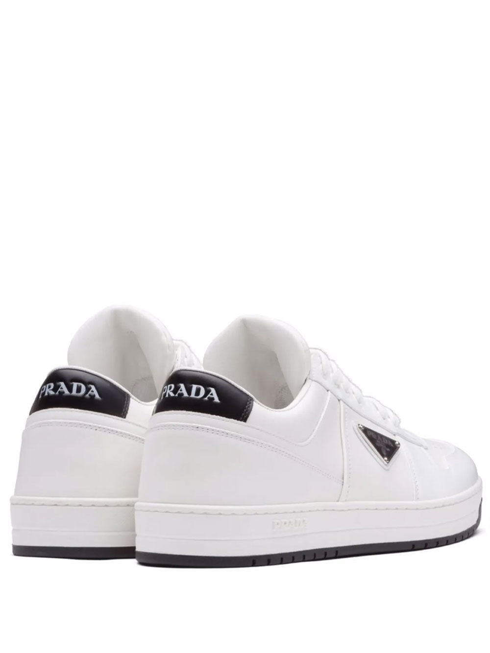 Prada Men Downtown Leather Sneakers PRADA