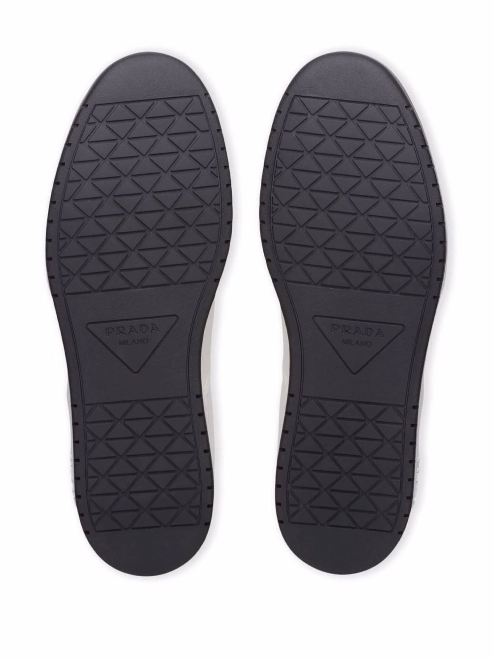 Prada Men Downtown Leather Sneakers PRADA