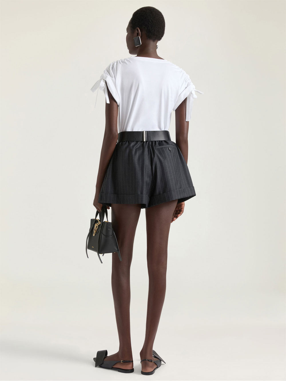 Givenchy Women T-Shirt In Cotton With Bows GIVENCHY