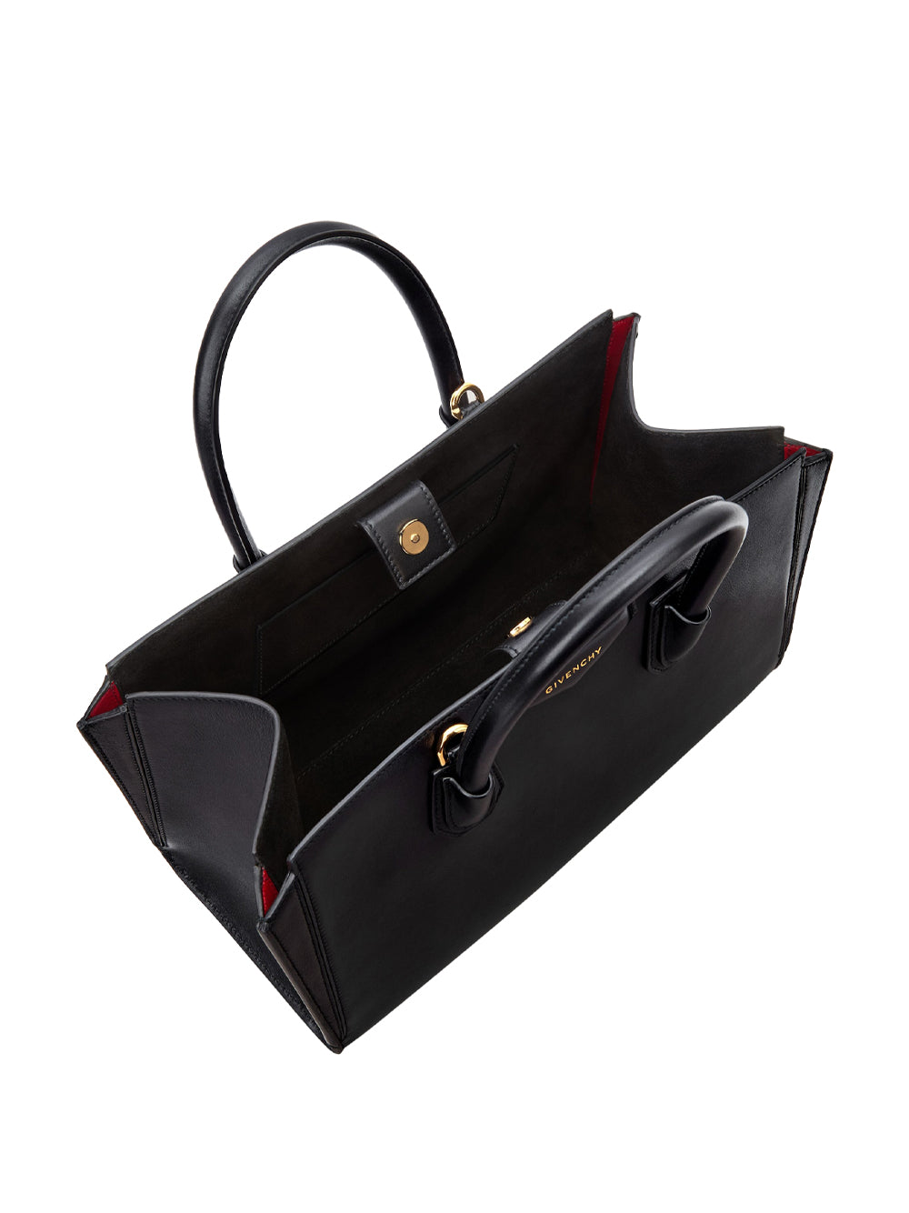Givenchy Women Borsa "Catchall Antigona" Piccola In Pelle Fiore Lucida GIVENCHY