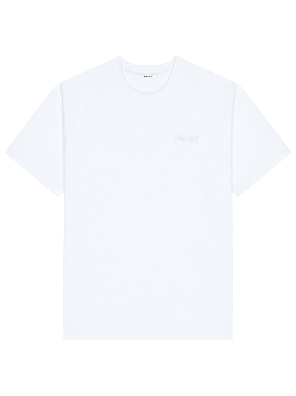Givenchy Men Givenchy Paris Gros Grain Cotton T-Shirt