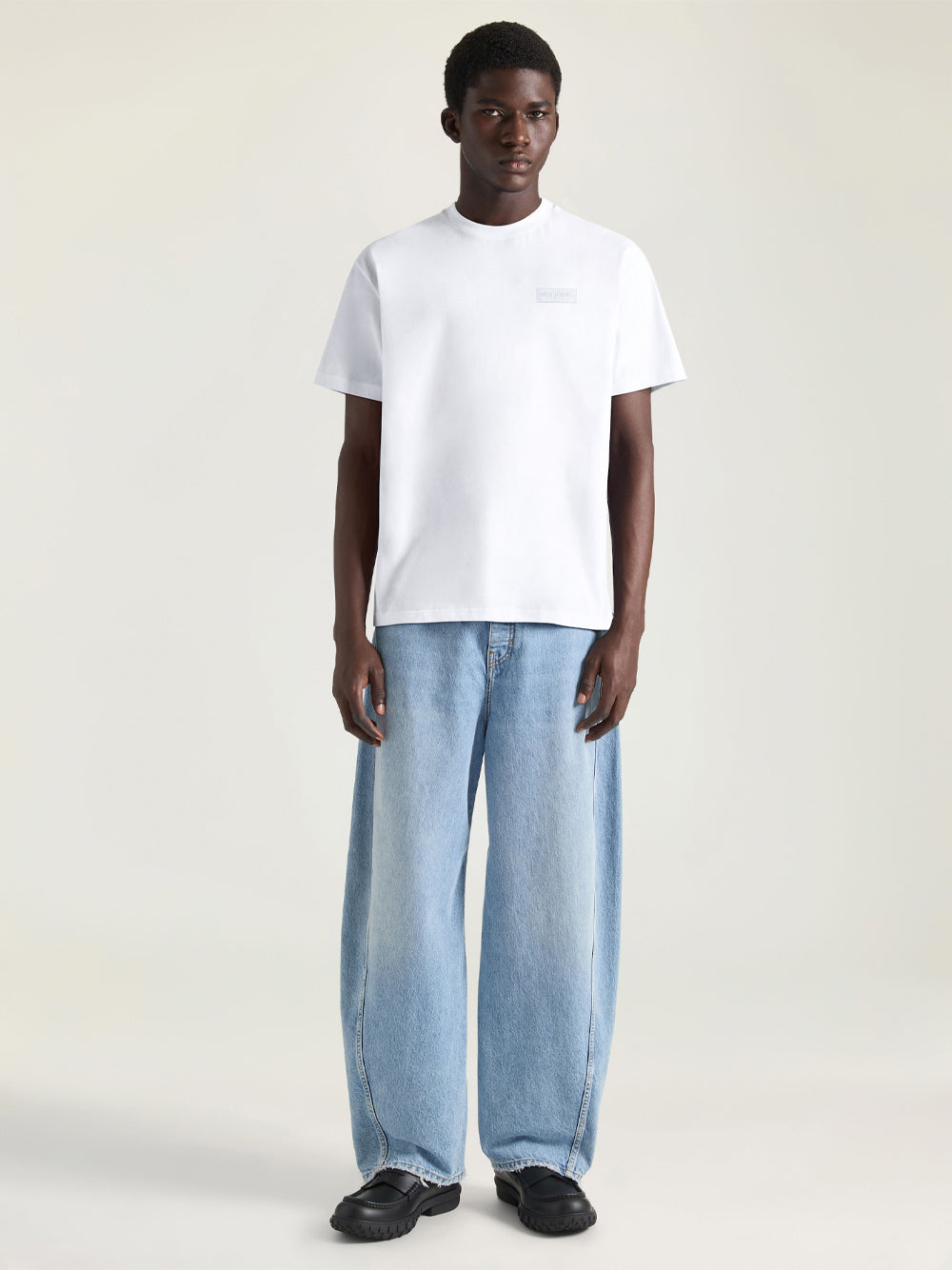 Givenchy Men Givenchy Paris Gros Grain Cotton T-Shirt GIVENCHY