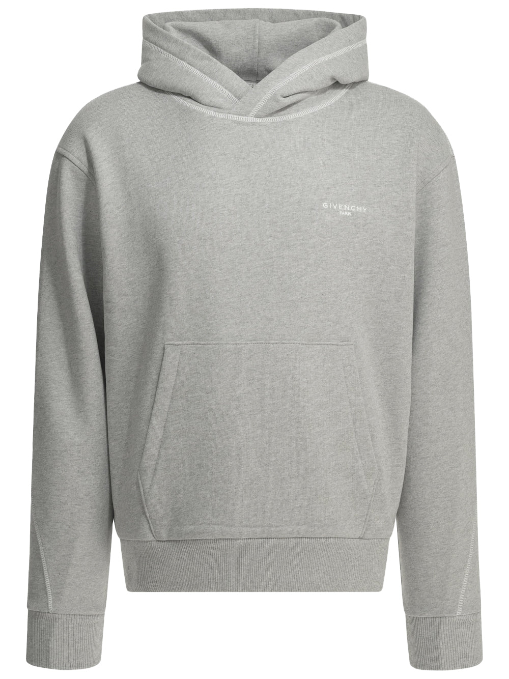 Givenchy Men Couture Seam Contrast Stitching Hoodie GIVENCHY