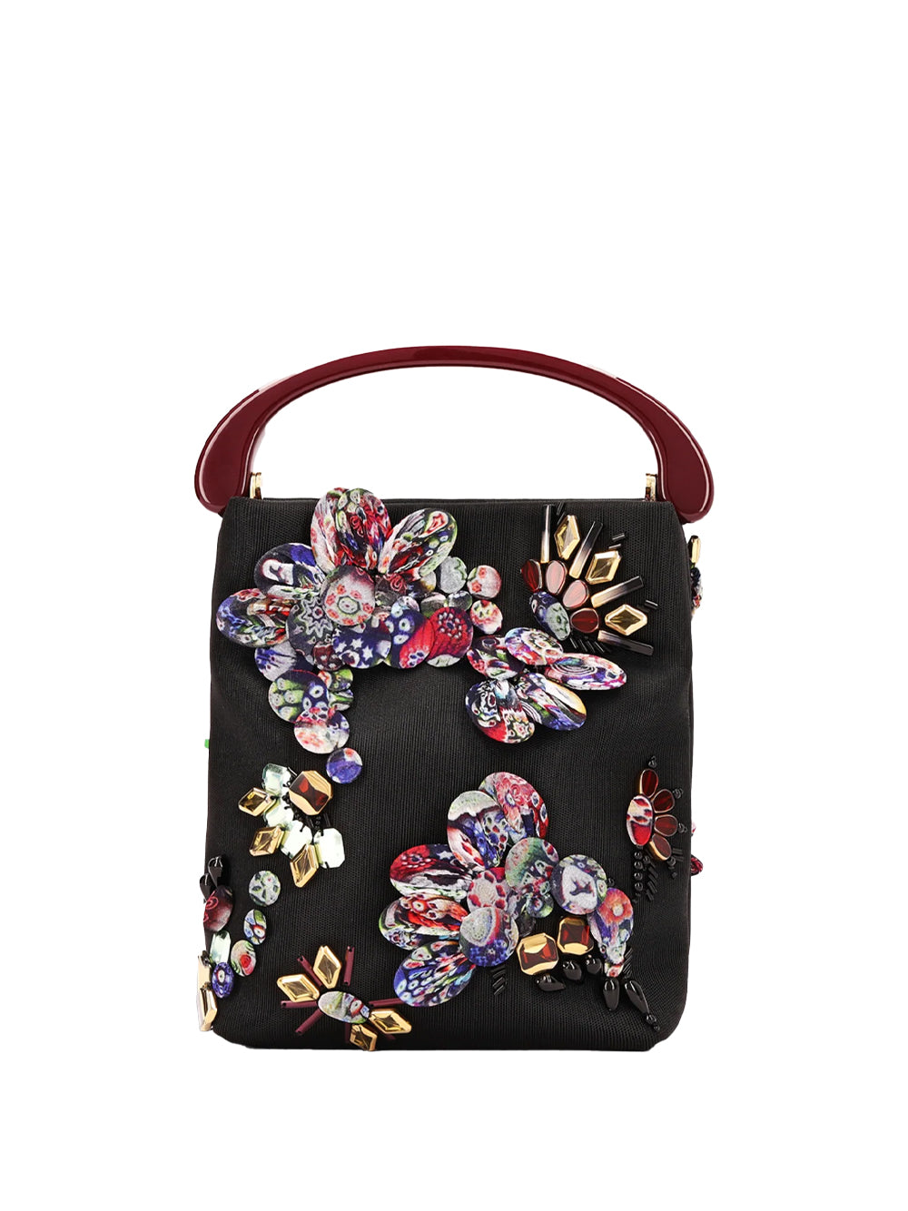 Dries Van Noten Women Borsa Micro Con Ricami E Manico In Resina DRIES VAN NOTEN