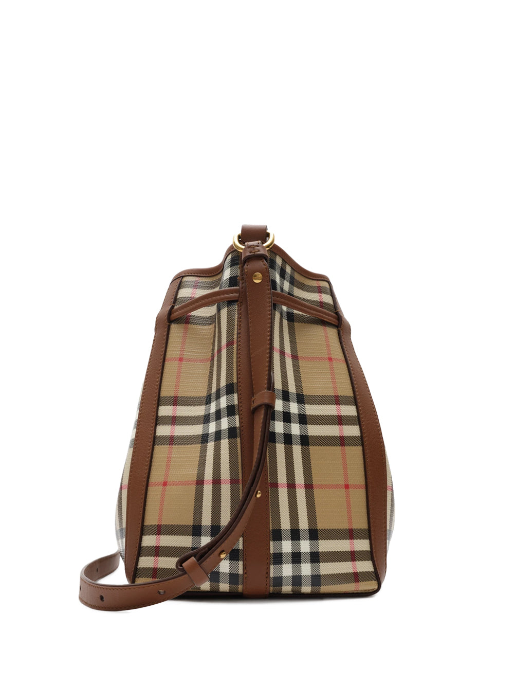 Burberry Women Small Check Bucket Bag BURBERRY