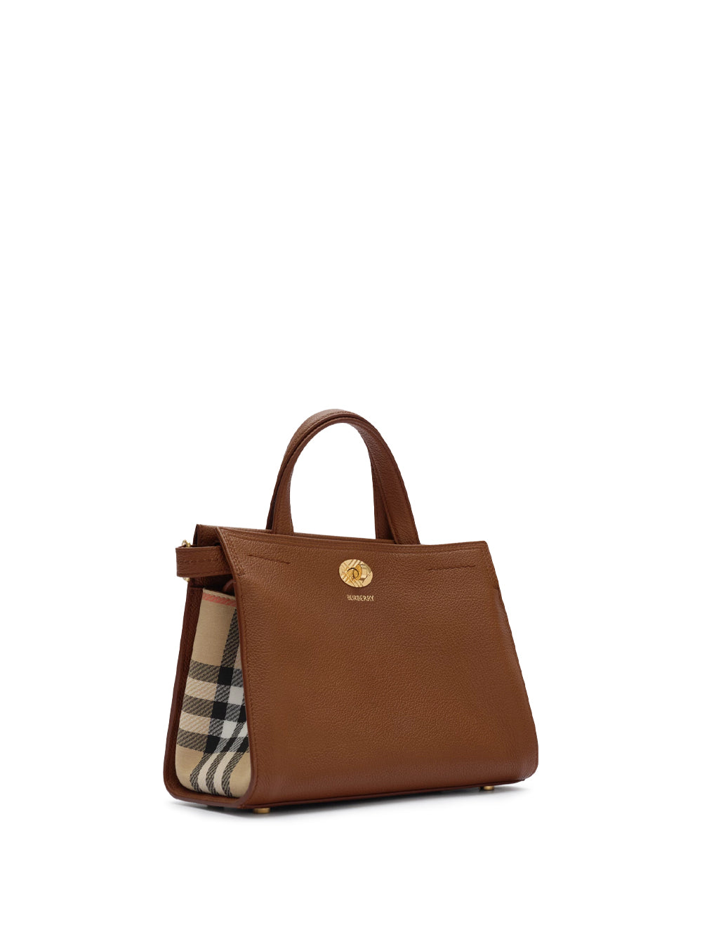 Burberry Women Mini Cotswolds Check Tote Bag BURBERRY